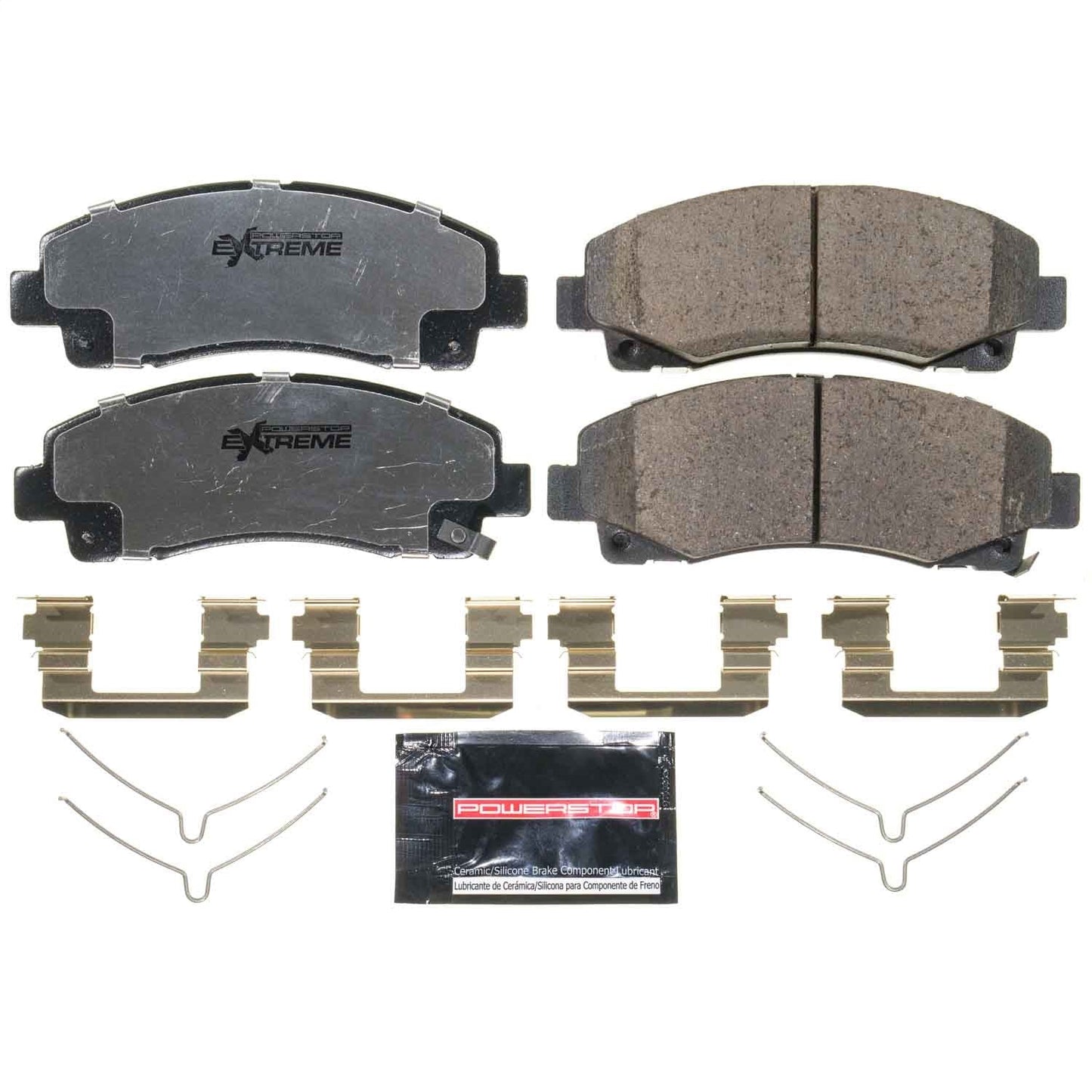 PowerStop 15-20 Acura TLX Front Z26 Street Brake Pads w/Hardware (Z26-1584)
