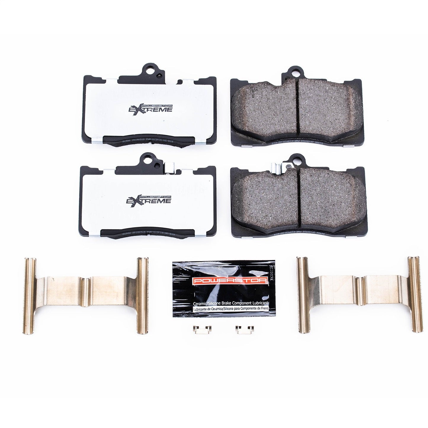 PowerStop 16-17 Lexus GS200t Front Z26 Extreme Street Brake Pads w/Hardware (Z26-1586)