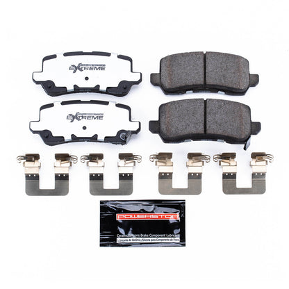 PowerStop 17-19 Acura MDX Rear Z26 Extreme Street Brake Pads w/Hardware (Z26-1698)