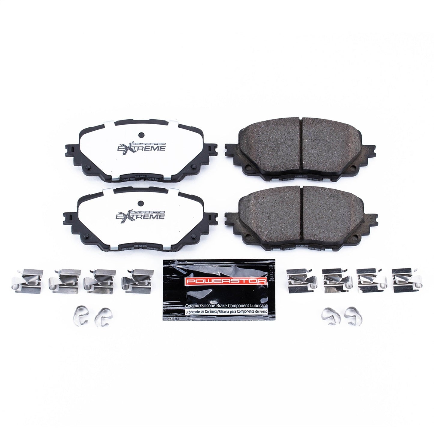 PowerStop 17-19 Fiat 124 Spider Front Z26 Extreme Street Brake Pads w/Hardware (Z26-1903)
