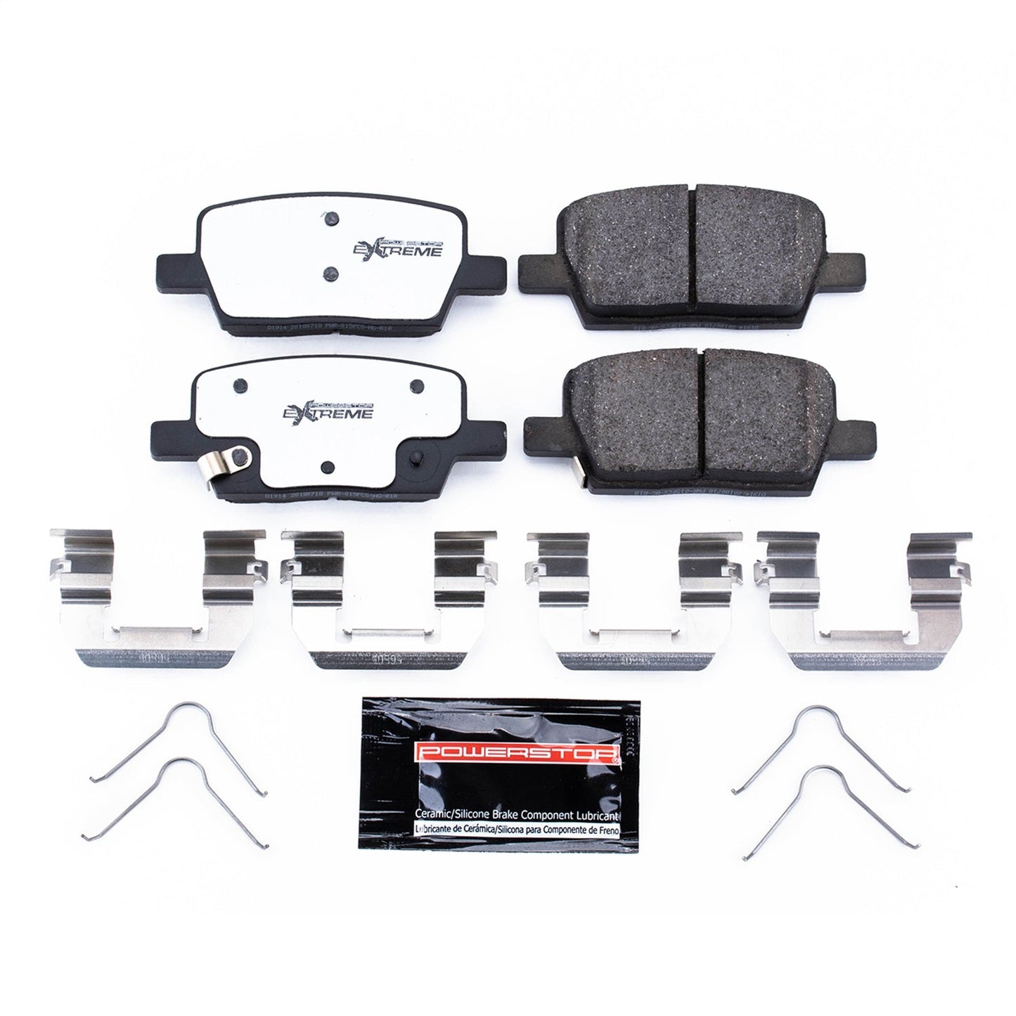 PowerStop 18-19 Buick Enclave Rear Z26 Extreme Street Brake Pads w/Hardware (Z26-1914)