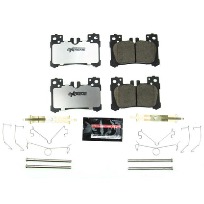 PowerStop 2018 Lexus LC500 Rear Z26 Extreme Street Brake Pads w/Hardware (Z26-2063)