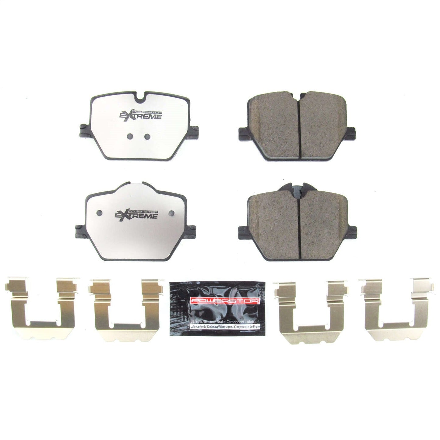 PowerStop 2019 BMW 330i Rear Z26 Extreme Street Brake Pads w/Hardware (Z26-2220)
