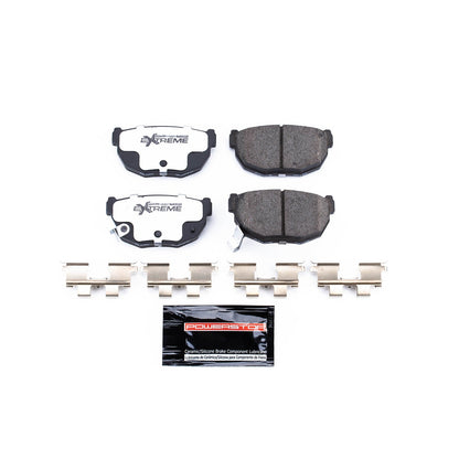 PowerStop 86-88 Nissan 200SX Rear Z26 Extreme Street Brake Pads w/Hardware (Z26-230)