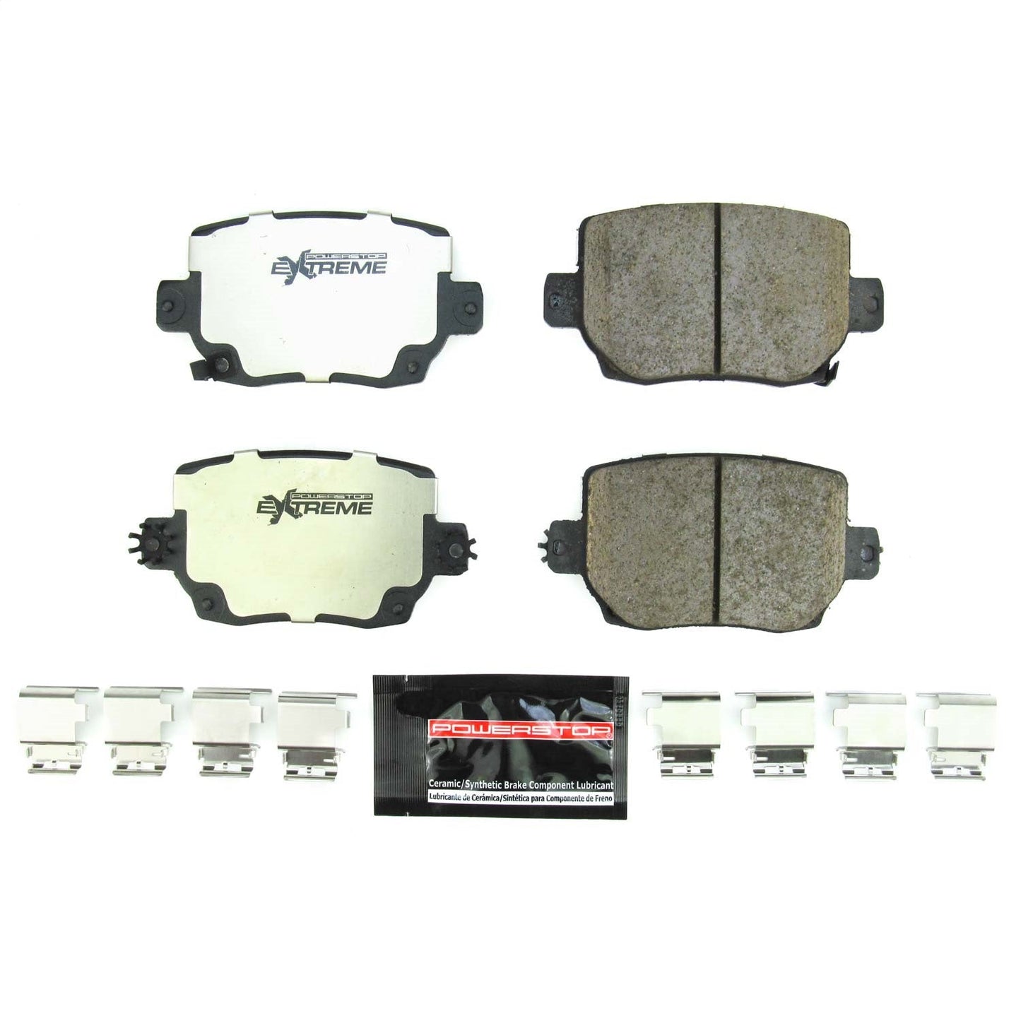 PowerStop 20-21 Tesla Y Performance Rear Z26 Street Brake Pad w/Hardware (Z26-2387)