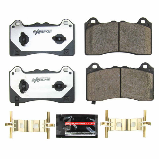 PowerStop 21-22 Ford Mustang Mach-E Front Z26 Street Brake Pad w/Hardware (Z26-2390)