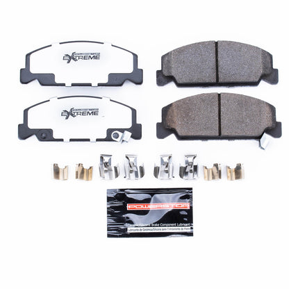 PowerStop 90-00 Honda Civic Front Z26 Extreme Street Brake Pads w/Hardware (Z26-273)