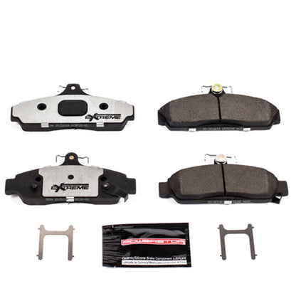 PowerStop 84-87 Chevrolet Corvette Front Z26 Extreme Street Brake Pads w/Hardware (Z26-294)