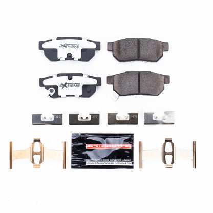 PowerStop 86-01 Acura Integra Rear Z26 Extreme Street Brake Pads w/Hardware (Z26-374)