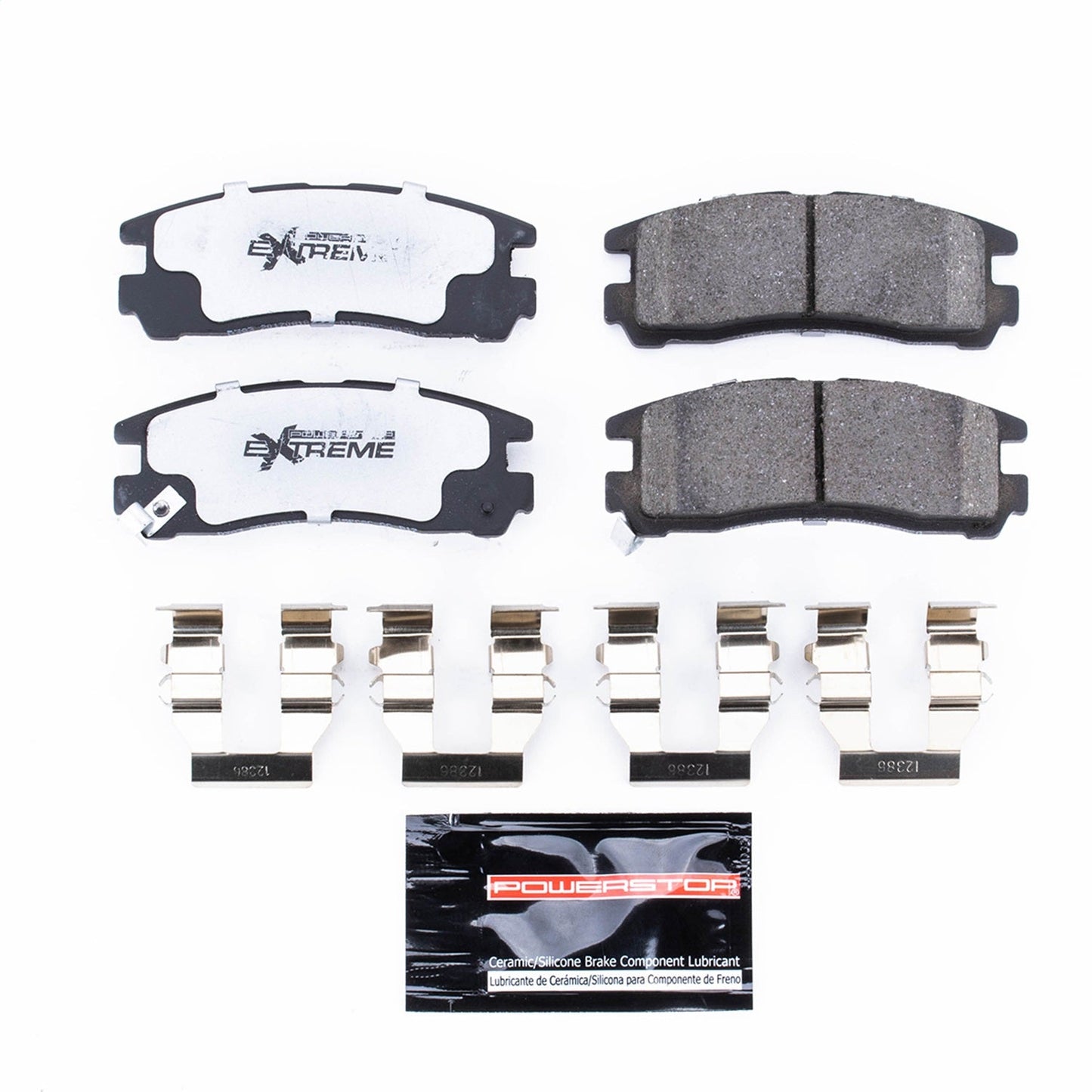 PowerStop 95-05 Chrysler Sebring Rear Z26 Extreme Street Brake Pads w/Hardware (Z26-383)
