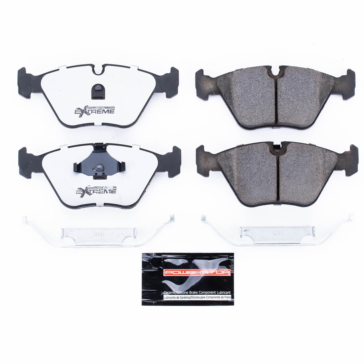 PowerStop 89-91 Audi 200 Front Z26 Extreme Street Brake Pads w/Hardware (Z26-394)
