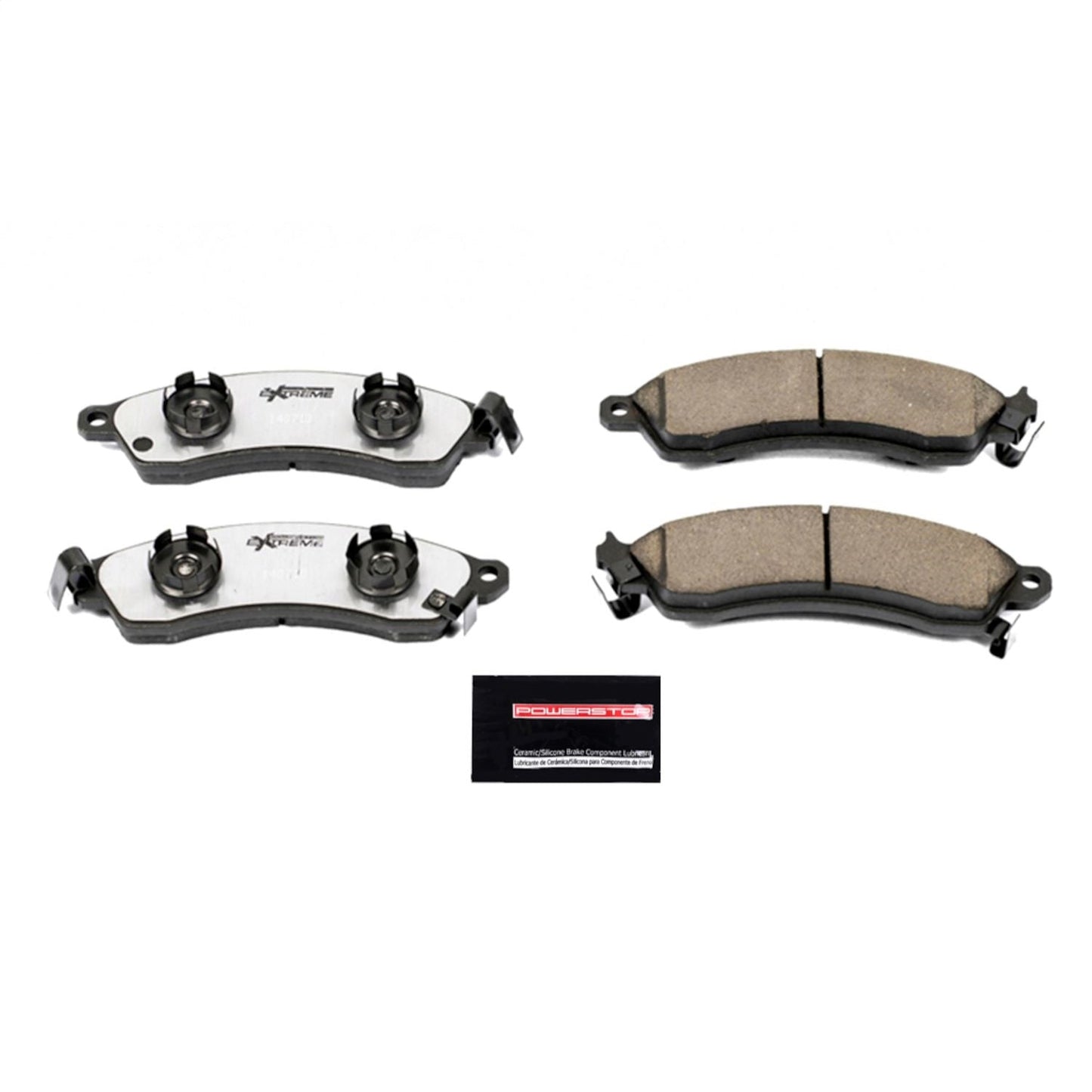 PowerStop 87-92 Chevrolet Camaro Front Z26 Extreme Street Brake Pads w/Hardware (Z26-412)