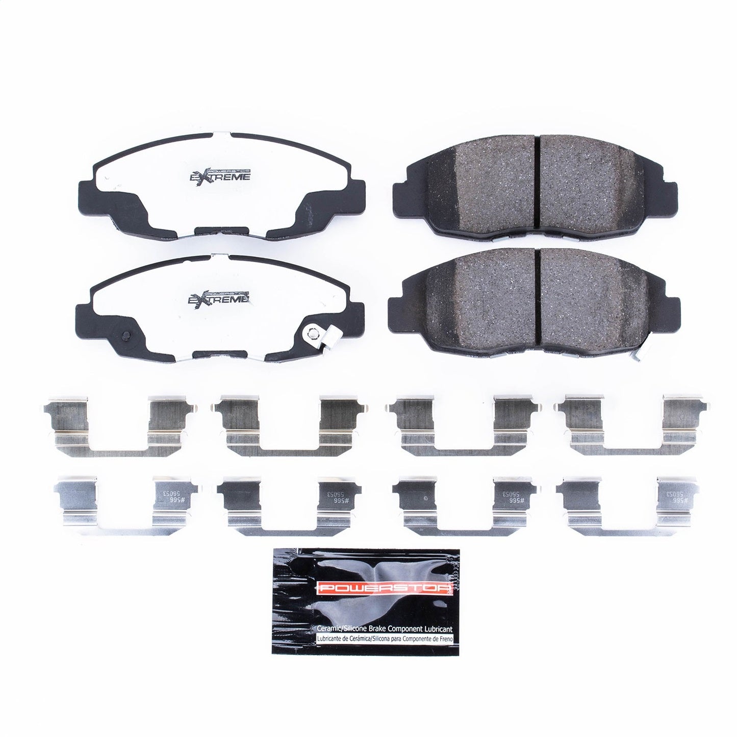 PowerStop 97-99 Acura CL Front Z26 Extreme Street Brake Pads w/Hardware (Z26-465)