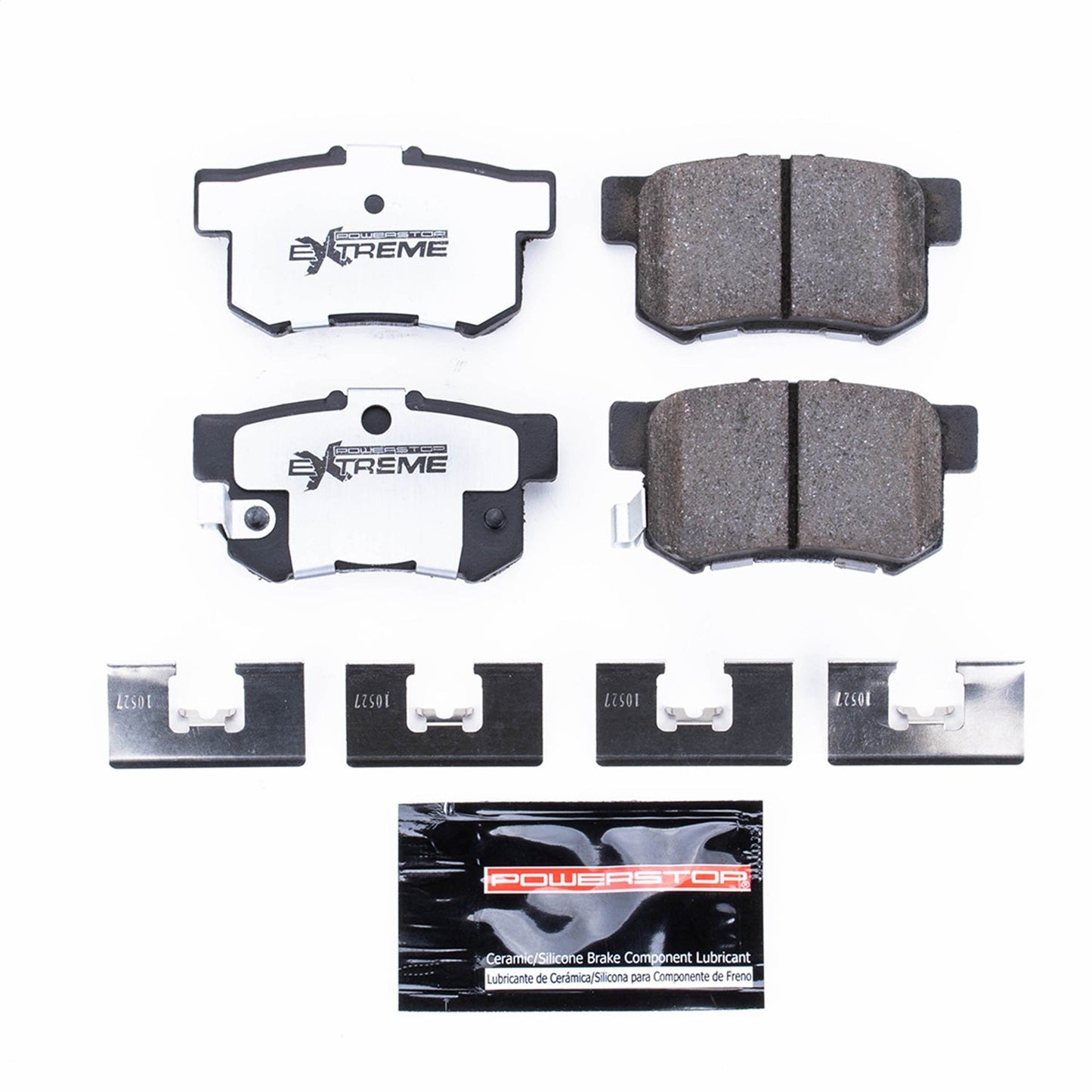 PowerStop 01-03 Acura CL Rear Z26 Extreme Street Brake Pads w/Hardware (Z26-536)