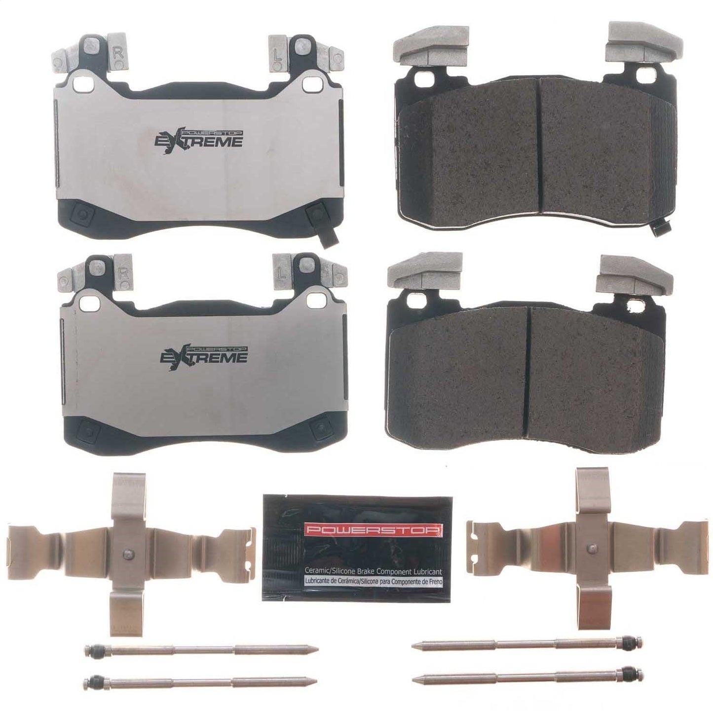 PowerStop 18-19 Kia Stinger Front Z26 Extreme Street Brake Pads w/Hardware (Z26-6012)