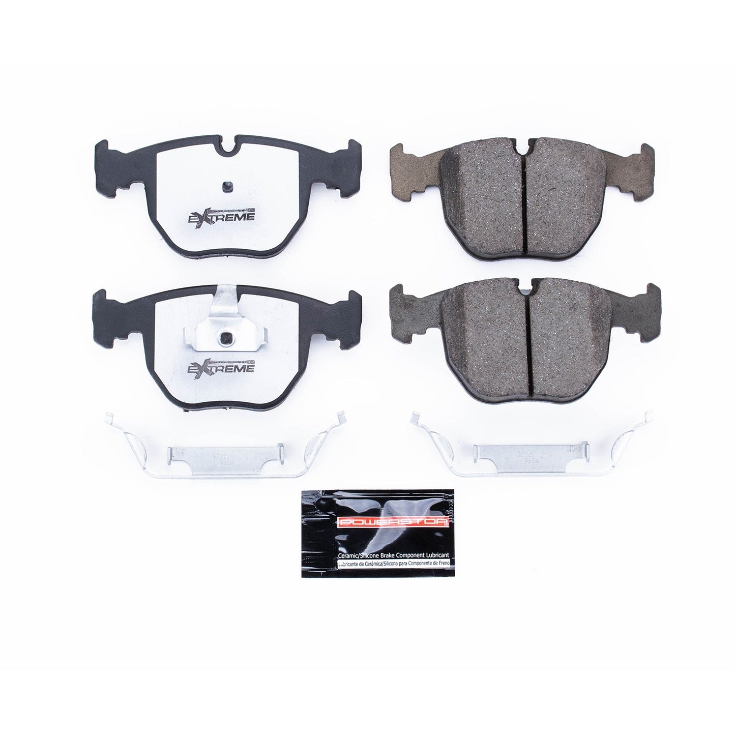 PowerStop 01-03 BMW 530i Front Z26 Extreme Street Brake Pads w/Hardware (Z26-681)