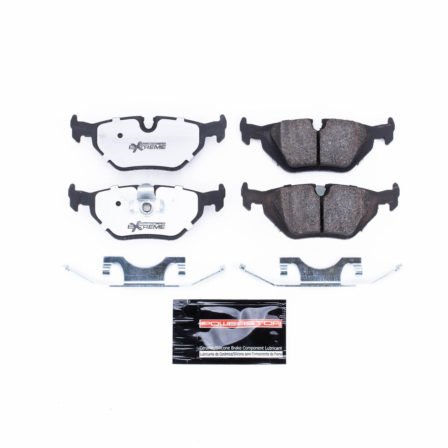 PowerStop 01-02 BMW 525i Rear Z26 Extreme Street Brake Pads w/Hardware (Z26-692A)