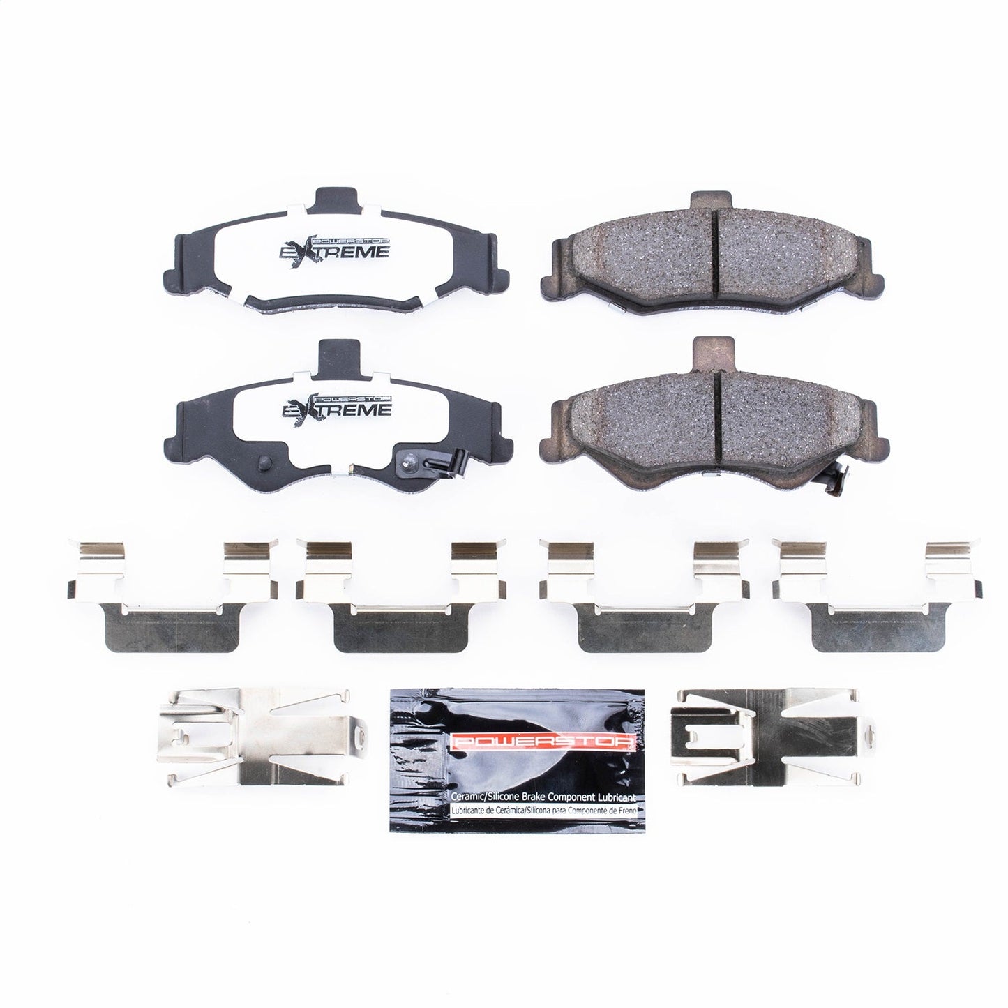PowerStop 98-02 Chevrolet Camaro Rear Z26 Extreme Street Brake Pads w/Hardware (Z26-750)