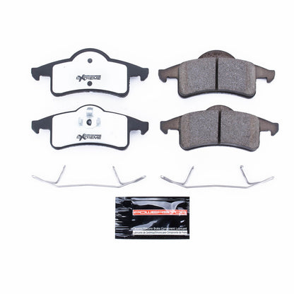 PowerStop 99-04 Jeep Grand Cherokee Rear Z26 Extreme Street Brake Pads w/Hardware (Z26-791)