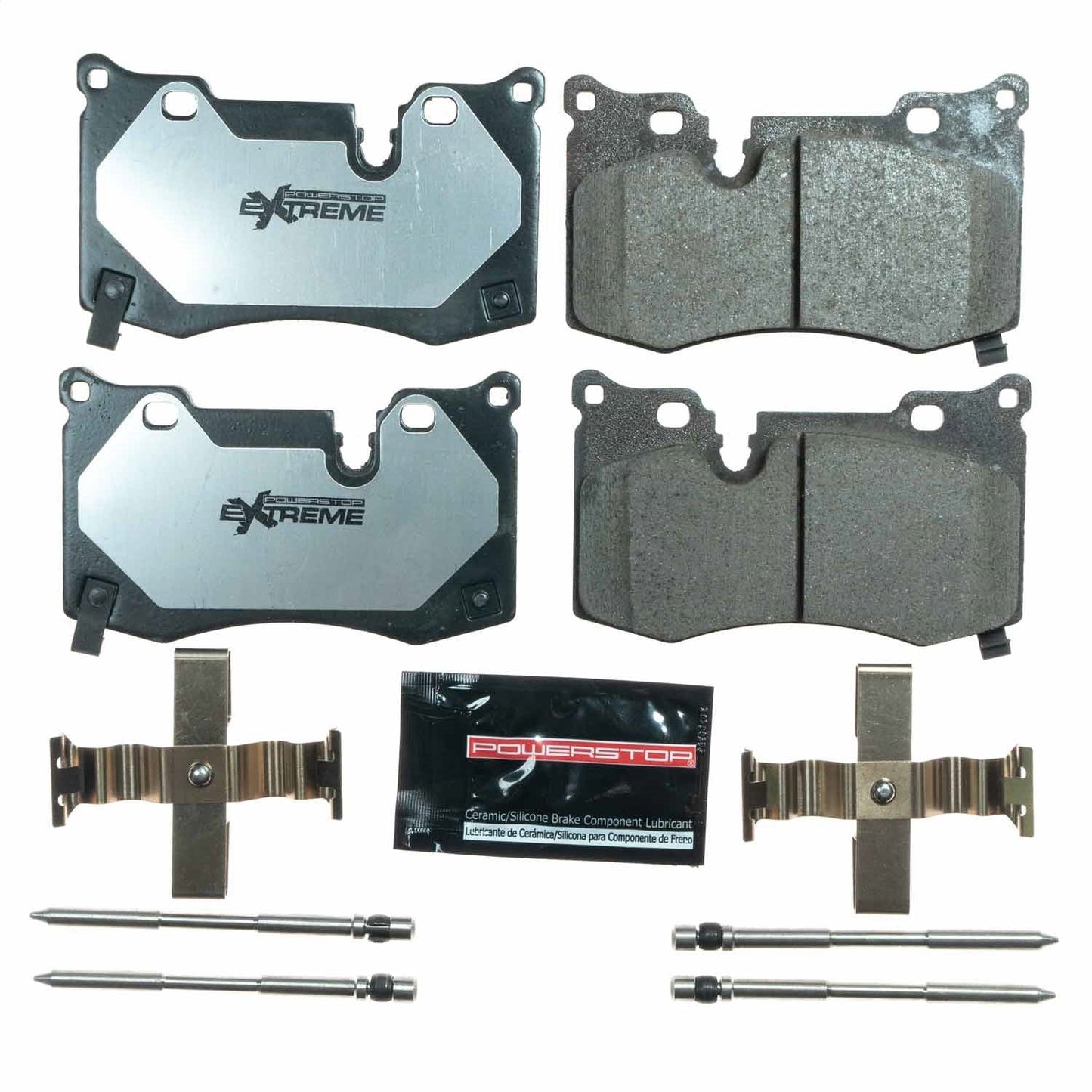 PowerStop 2020 Chevrolet Corvette C8 Base Rear Z26 Extreme Street Brake Pads w/Hardware (Z26-8008)