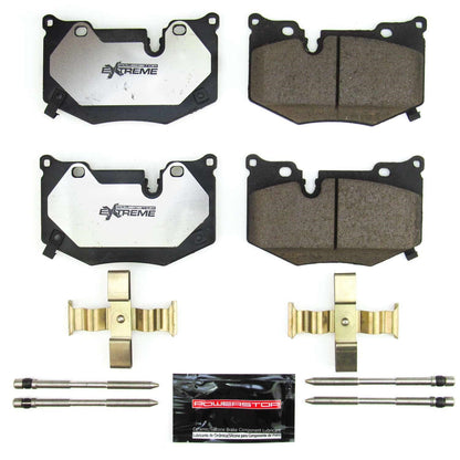 PowerStop 2020 Chevrolet Corvette C8 Z51 Rear Z26 Extreme Street Brake Pads w/Hardware (Z26-8010)