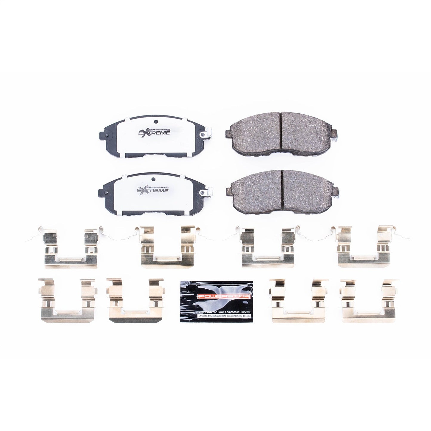PowerStop 02-04 Infiniti I35 Front Z26 Extreme Street Brake Pads w/Hardware (Z26-815A)