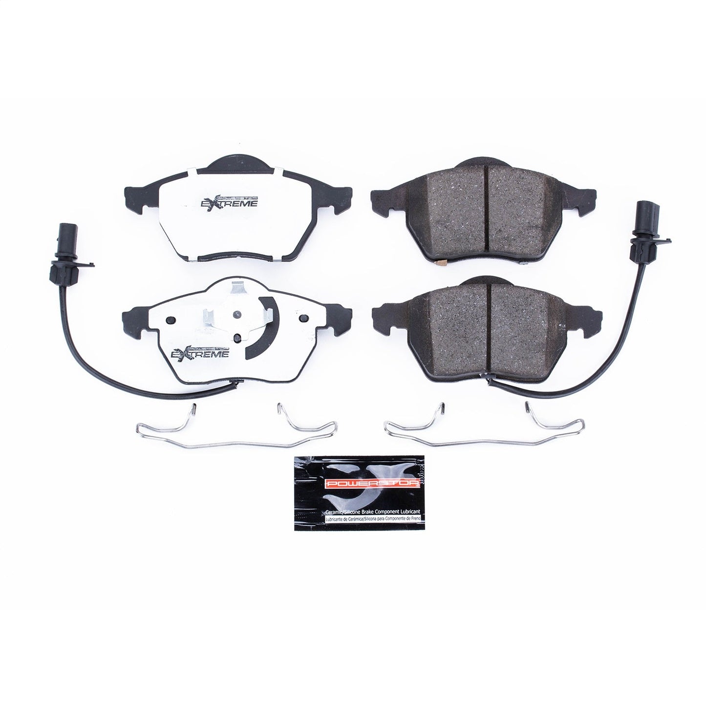 PowerStop 99-06 Audi A4 Front Z26 Extreme Street Brake Pads w/Hardware (Z26-840)