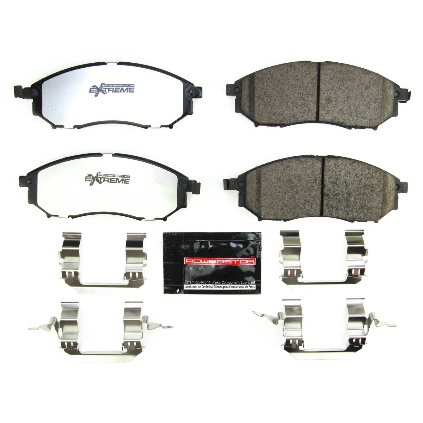 PowerStop 06-12 Infiniti FX35 Front Z26 Street Brake Pads w/Hardware (Z26-888B)