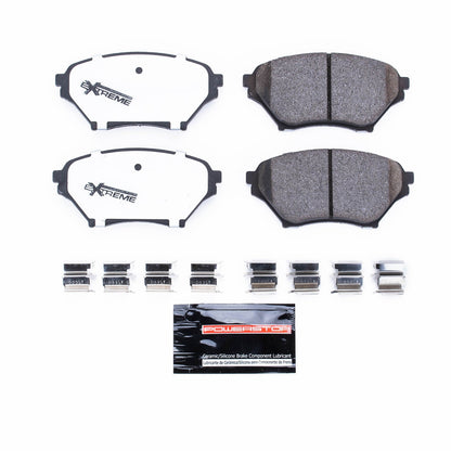 PowerStop 01-05 Mazda Miata Front Z26 Extreme Street Brake Pads w/Hardware (Z26-890)