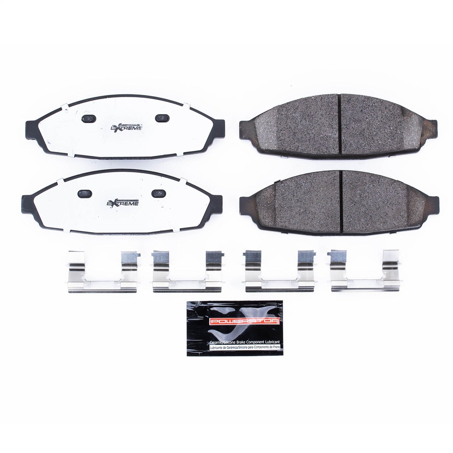 PowerStop 03-11 Ford Crown Victoria Front Z26 Extreme Street Brake Pads w/Hardware (Z26-931)