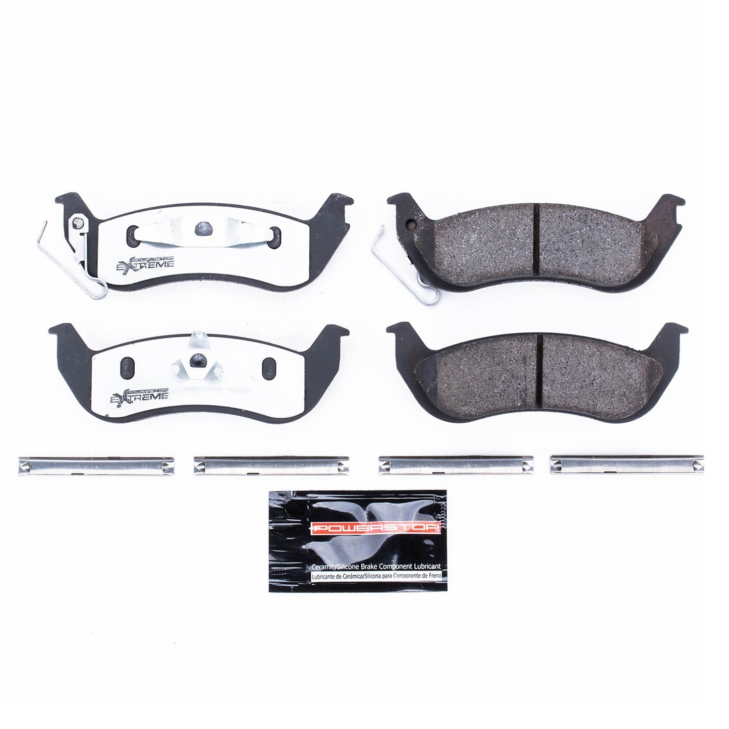 PowerStop 03-11 Ford Crown Victoria Rear Z26 Extreme Street Brake Pads w/Hardware (Z26-932)
