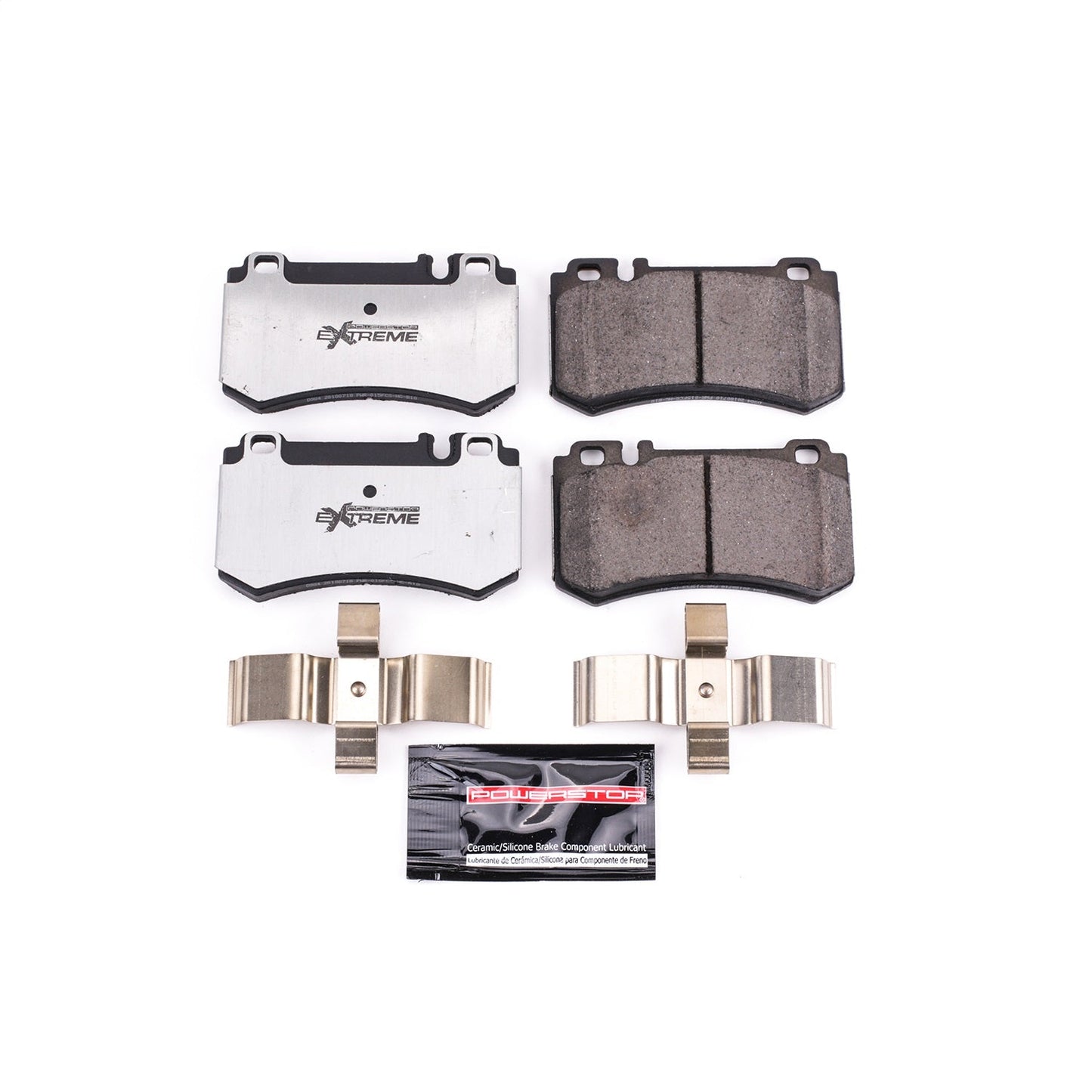 PowerStop 03-06 Mercedes-Benz CL55 AMG Rear Z26 Extreme Street Brake Pads w/Hardware (Z26-984)