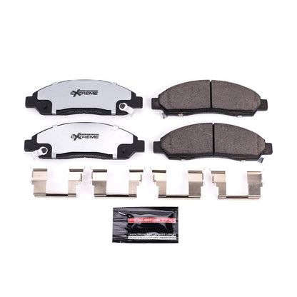 PowerStop 04-08 Chevrolet Colorado Front Z36 Truck & Tow Brake Pads w/Hardware (Z36-1039)