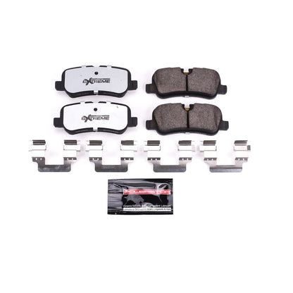 PowerStop 05-09 Land Rover LR3 Rear Z36 Truck & Tow Brake Pads w/Hardware (Z36-1099)