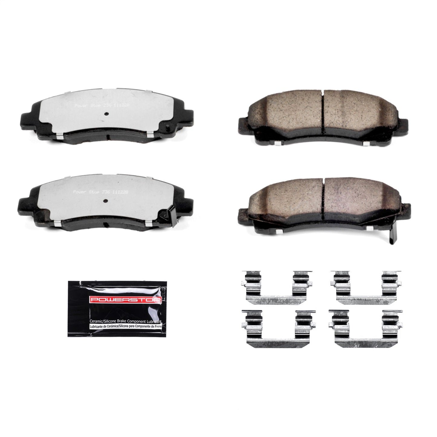 PowerStop 09-14 Acura TL Front Z36 Truck & Tow Brake Pads w/Hardware (Z36-1102)