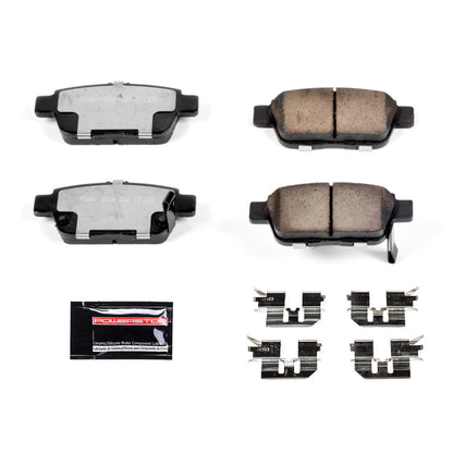 PowerStop 09-14 Acura TL Rear Z36 Truck & Tow Brake Pads w/Hardware (Z36-1103)