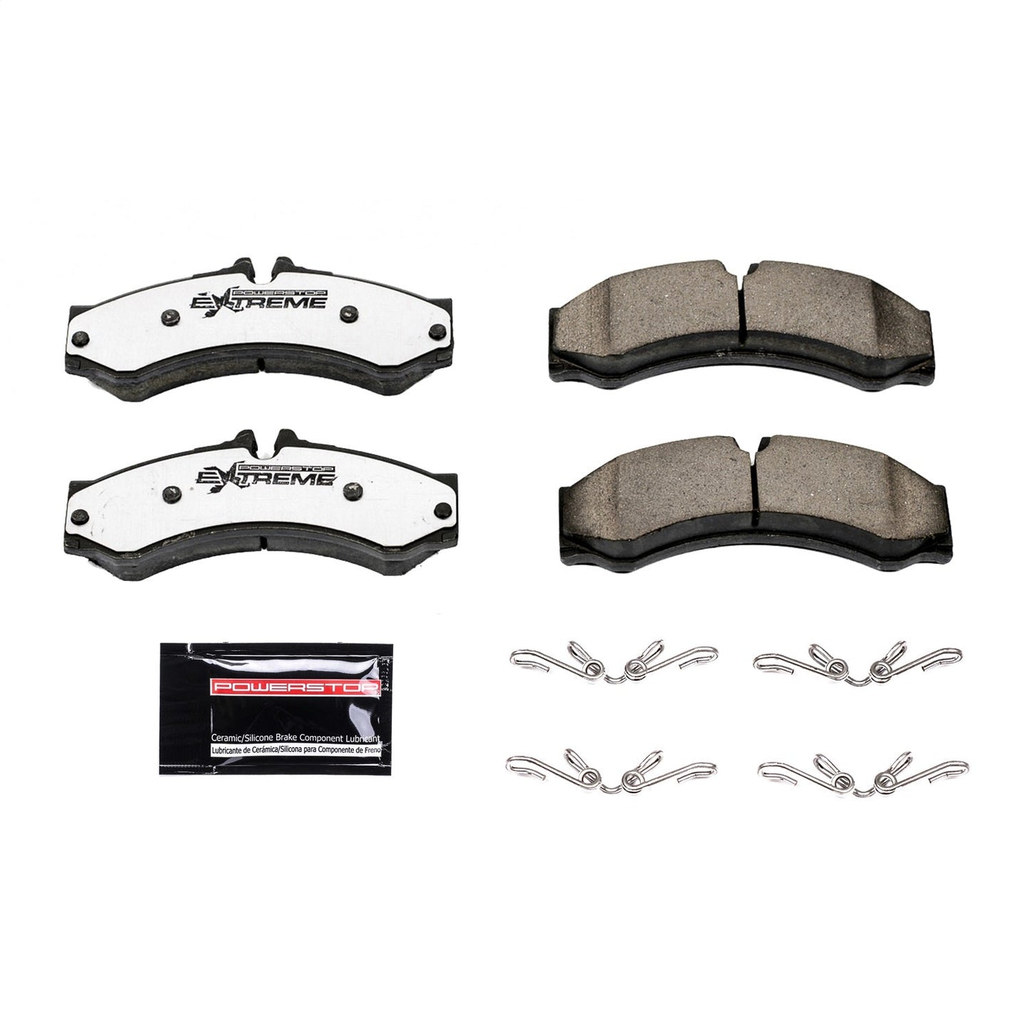 PowerStop 03-06 Dodge Sprinter 2500 Front/Rear Z36 Truck & Tow Brake Pad w/Hardware (Z36-1136)