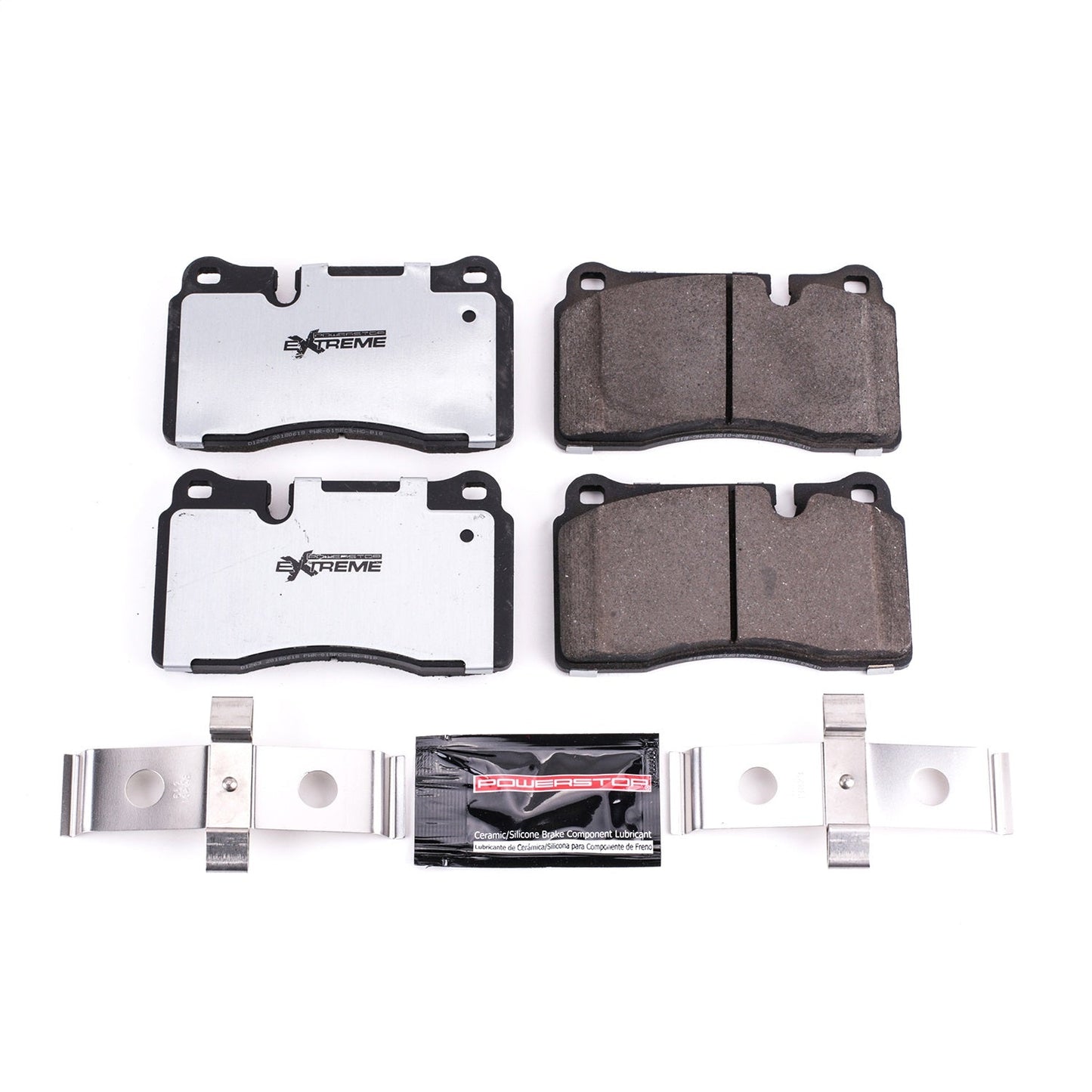 PowerStop 06-09 Land Rover Range Rover Front Z36 Truck & Tow Brake Pads w/Hardware (Z36-1263)