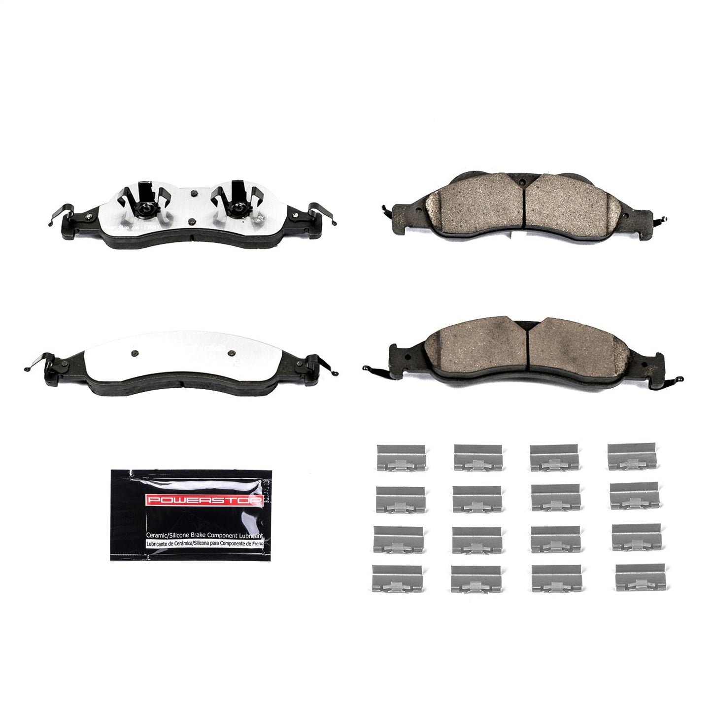 PowerStop 07-09 Ford Expedition Front Z36 Truck & Tow Brake Pads w/Hardware (Z36-1278)