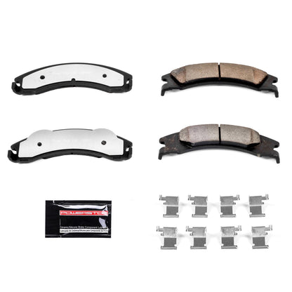PowerStop 08-14 Ford E-150 Rear Z36 Truck & Tow Brake Pads w/Hardware (Z36-1329)