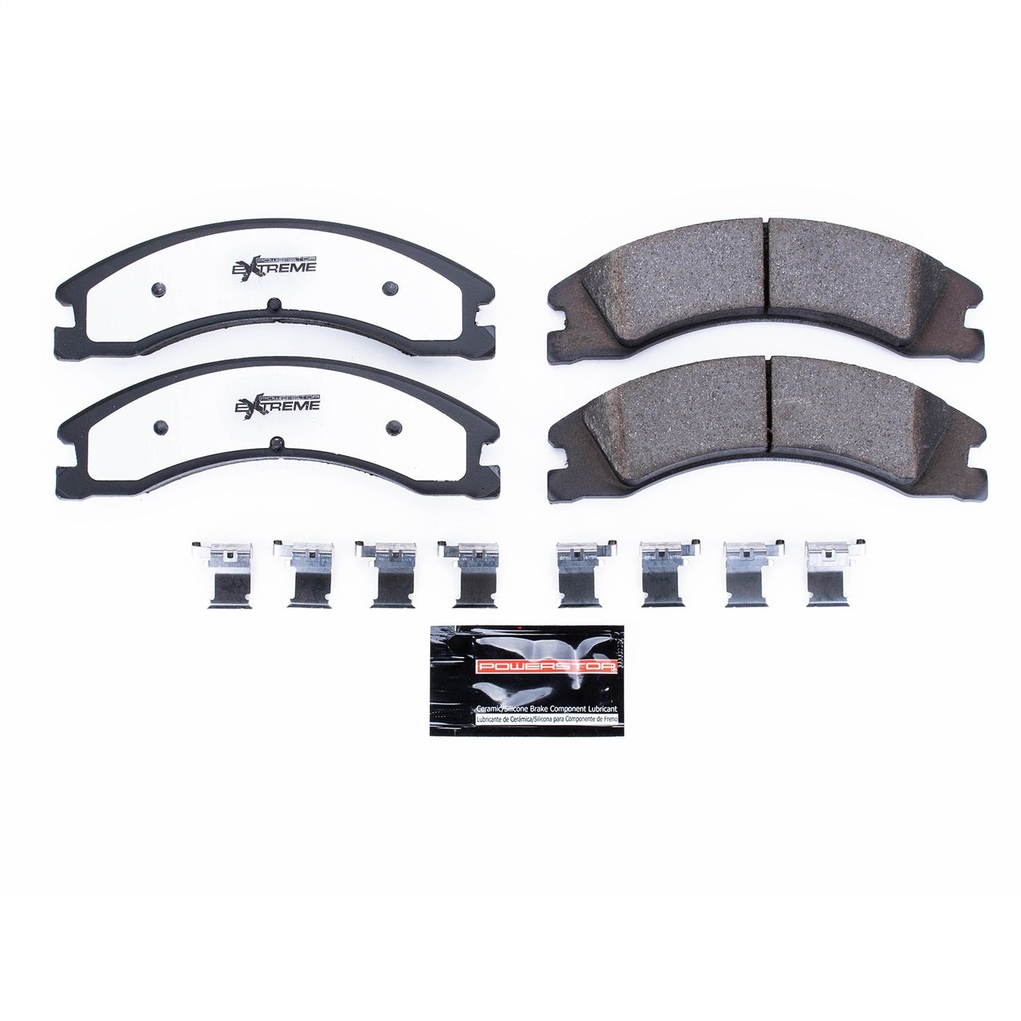 PowerStop 08-19 Ford E-450 Super Duty Rear Z36 Truck & Tow Brake Pads w/Hardware (Z36-1330)