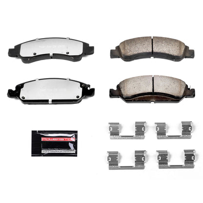 PowerStop 06-18 Chevrolet Silverado 1500 Front Z36 Truck & Tow Brake Pads w/Hardware (Z36-1363)