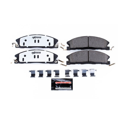 PowerStop 13-19 Ford Explorer Front Z36 Truck & Tow Brake Pads w/Hardware (Z36-1611)