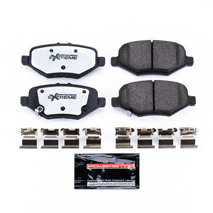 PowerStop 13-16 Ford Explorer Rear Z36 Truck & Tow Brake Pads w/Hardware (Z36-1612)