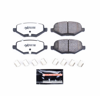 PowerStop 14-15 Ford Edge Rear Z36 Truck & Tow Brake Pads w/Hardware (Z36-1754)