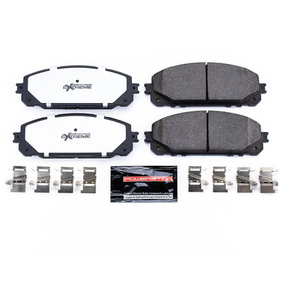 PowerStop 14-19 Jeep Cherokee Front Z36 Truck & Tow Brake Pads w/Hardware (Z36-1843)