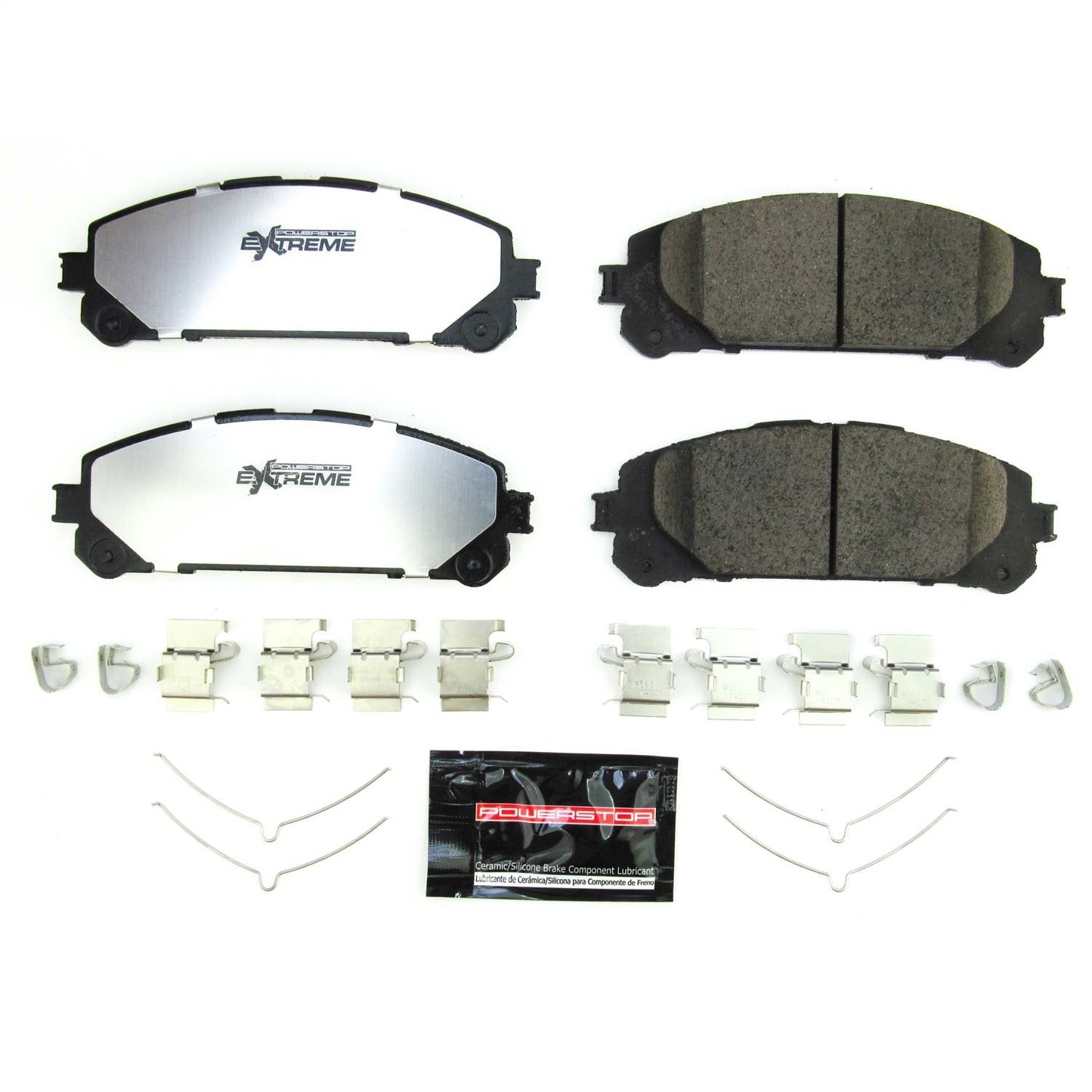 PowerStop 20-21 Toyota Highlander Front Z36 Truck & Tow Brake Pads w/Hardware (Z36-2304)