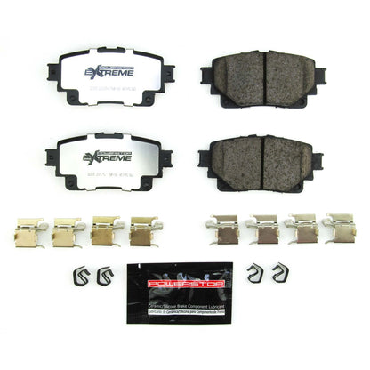 PowerStop 20-21 Toyota Highlander Rear Z36 Truck & Tow Brake Pads w/Hardware (Z36-2305)