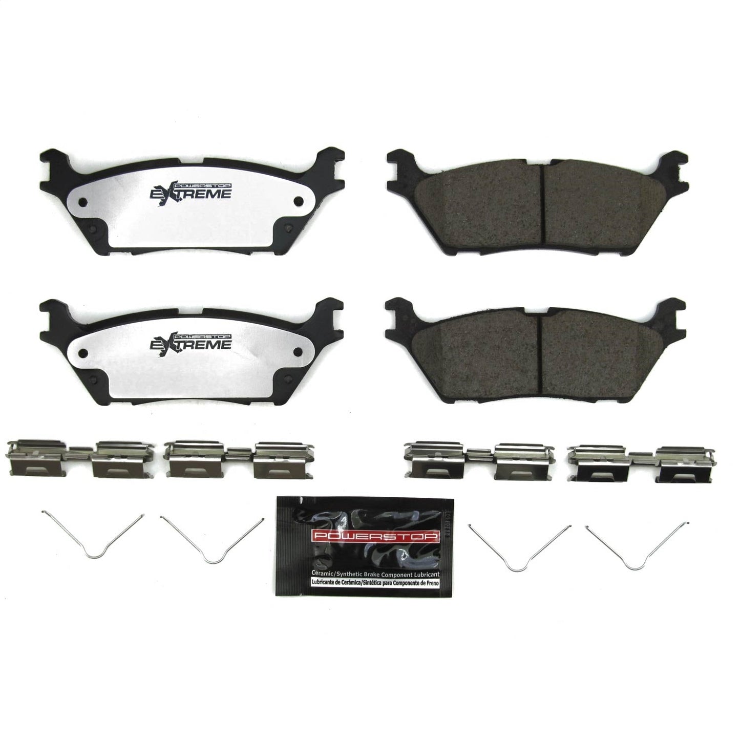 PowerStop 21-22 Ford F-150 Rear Z36 Truck & Tow Brake Pads w/Hardware (Z36-2383)