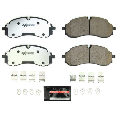 PowerStop 2022 Ford Transit-350 Front Z36 Truck & Tow Brake Pad w/Hardware (Z36-2423)